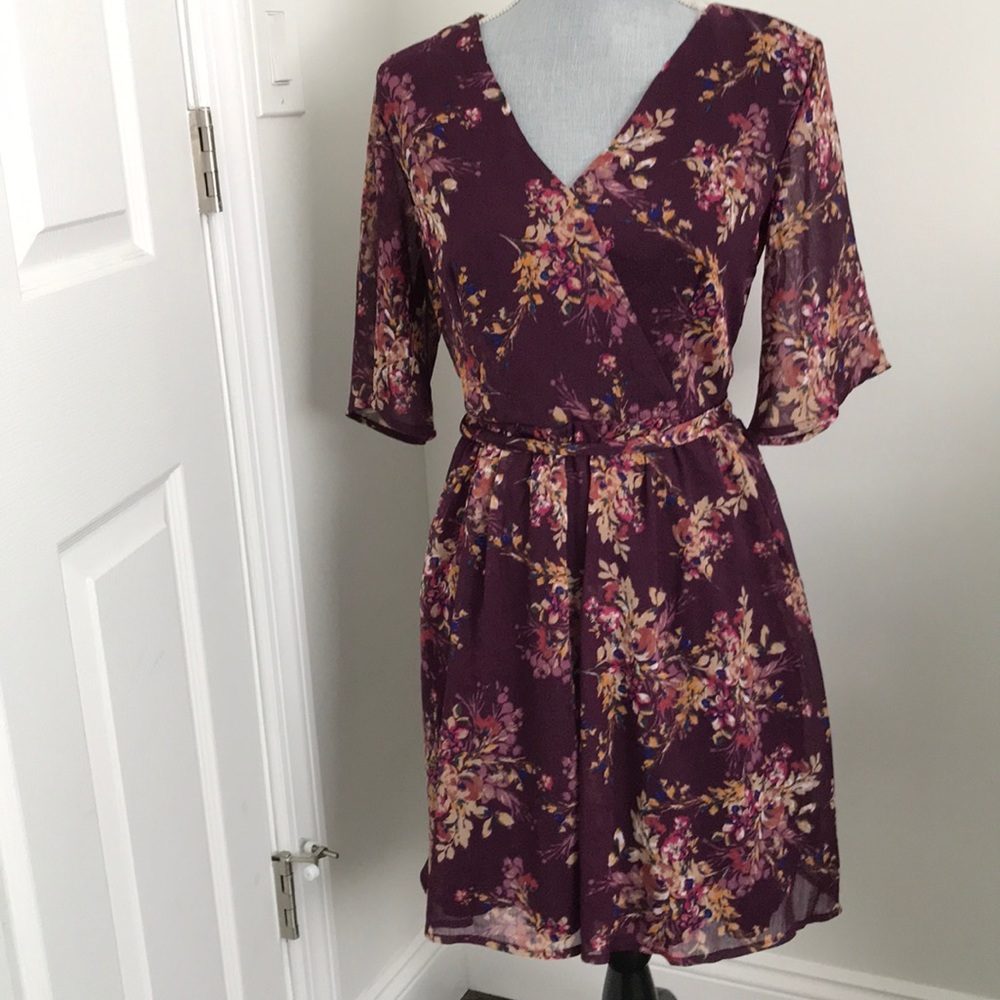 FRANCESCA’S FLORAL DRESS